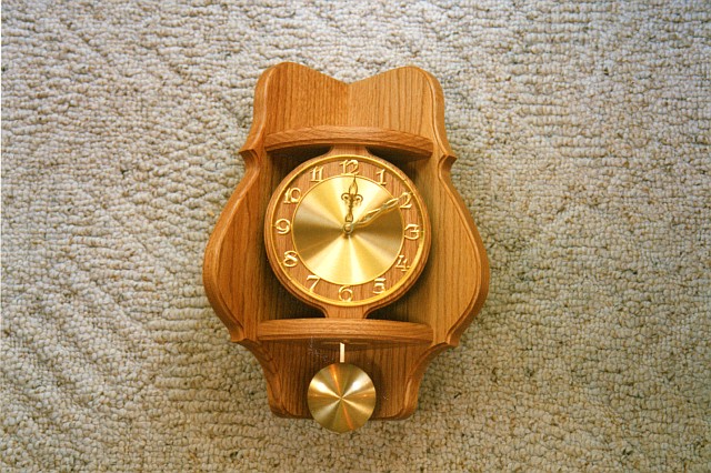 Finally a grandfather clock that was built from a kit from 